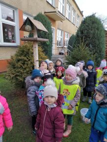 Zaczęliśmy akcję dokarmiania naszych najmniejszych przyjaciół