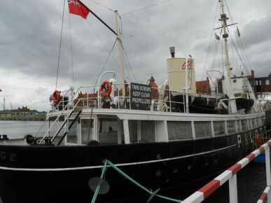Wycieczka naszych dzieci do Szczecina na statek "Bembridge"