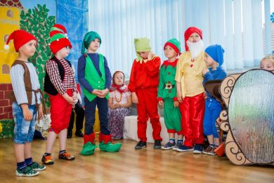 Uroczyste zakończenie przedszkola grupy "Wiewiórek"