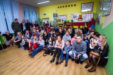 Pasowanie na Przedszkolaka i nadanie imienia grupie maluszków - WIEWIÓRKI