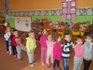 Zabawy dowolne maluszków