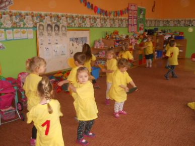 Dzień talentu - dzieci 3-letnie: jesteśmy sportowcami